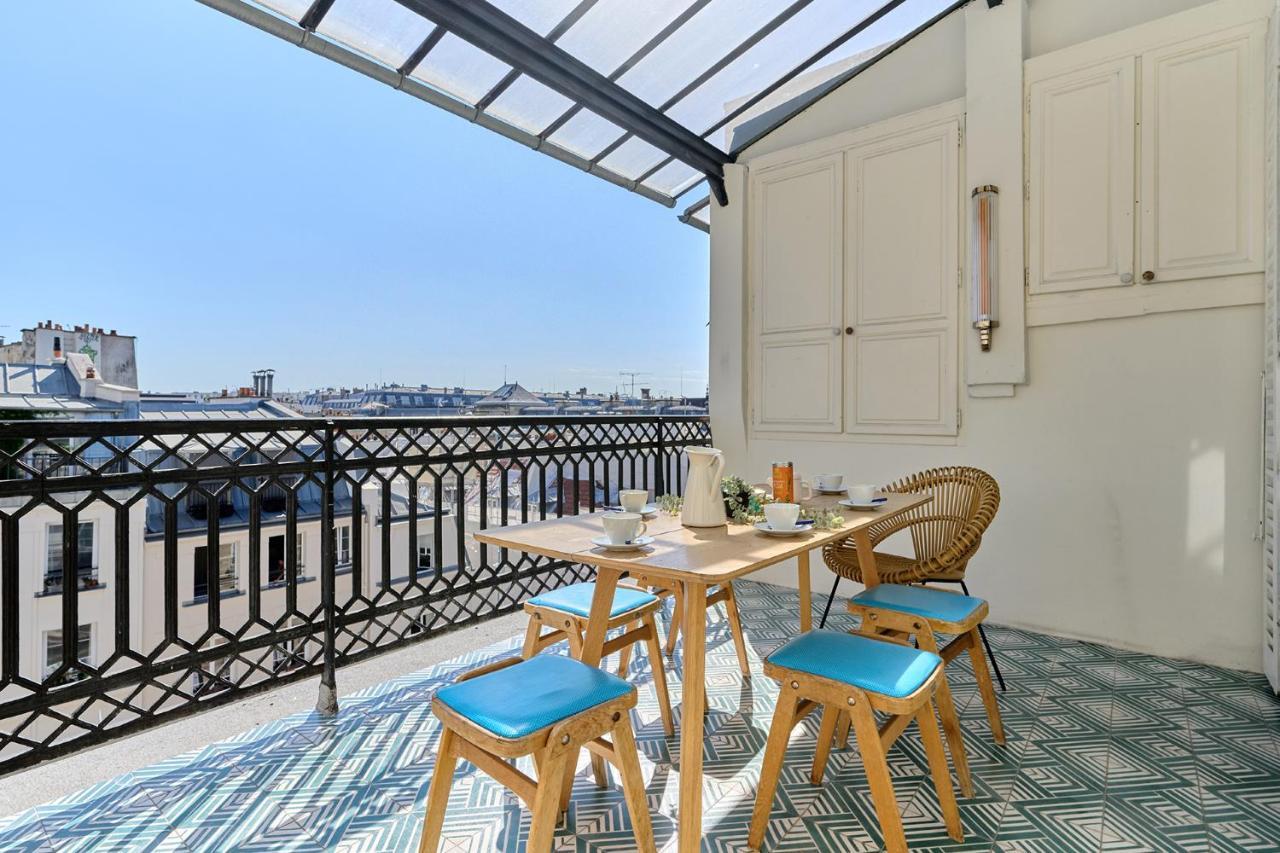 Apartment Center Of Paris With Terrace By Studio Prestige Exterior foto