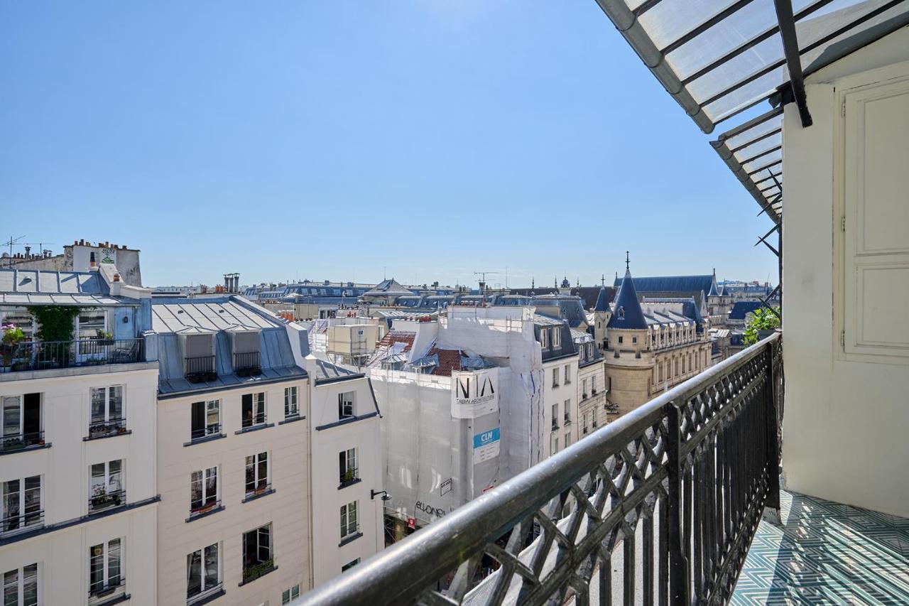 Apartment Center Of Paris With Terrace By Studio Prestige Exterior foto